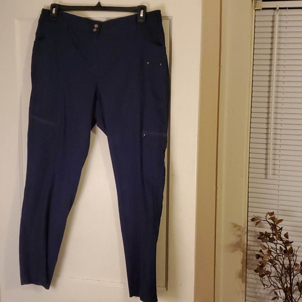 Chico Navy Blue Cargo Pants